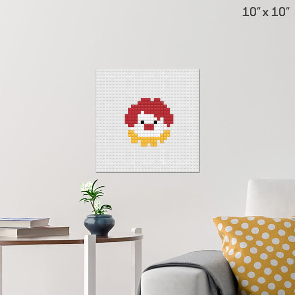 Clown Brick Poster