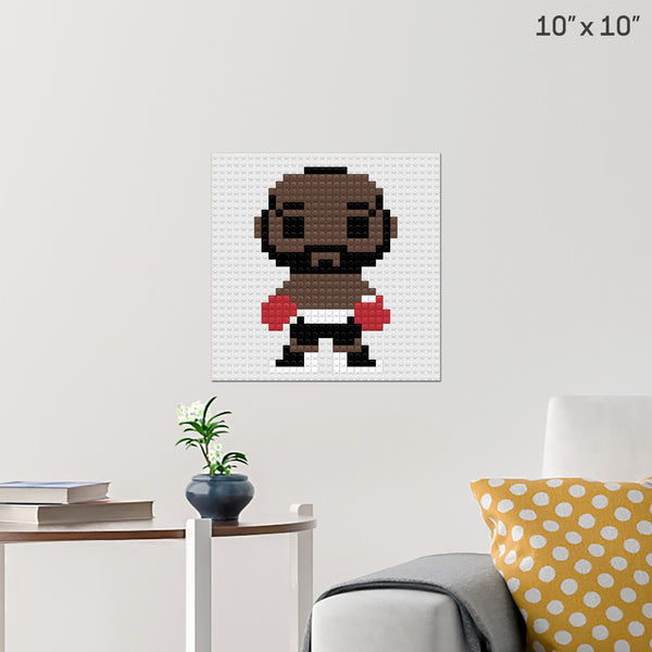 Clubber Lang Brick Poster