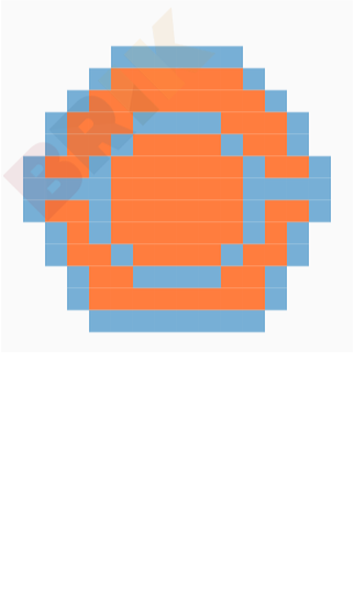 Coal Badge Pixel Art