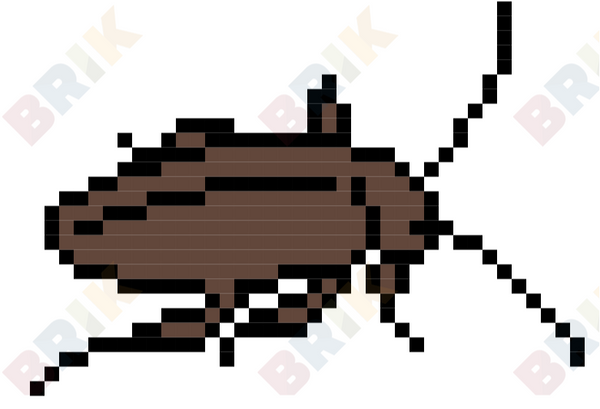 Cockroach Pixel Art