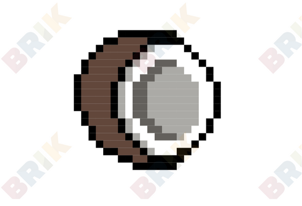Coconut Pixel Art