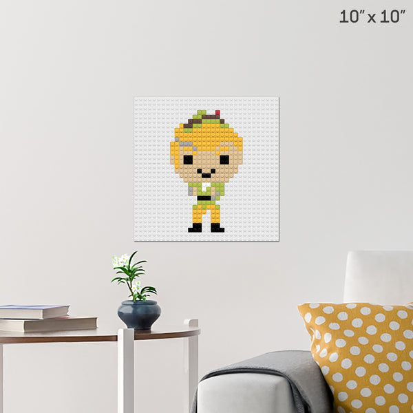 Codename ELF Brick Poster