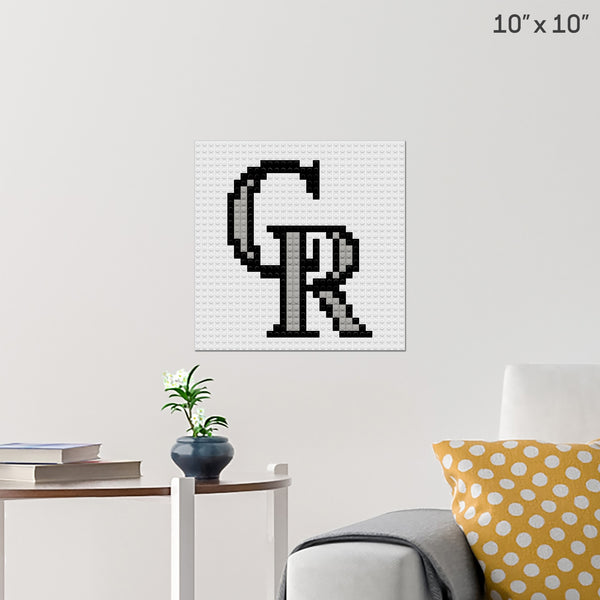 Colorado Rockies Brick Poster