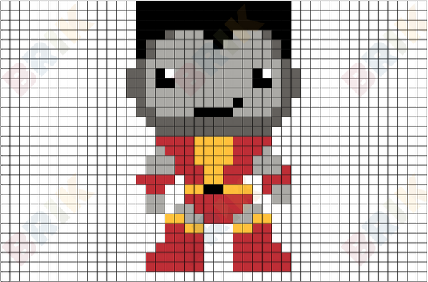 Colossus Pixel Art
