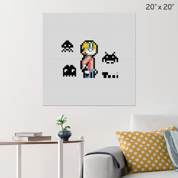 Commander Keen Brick Poster