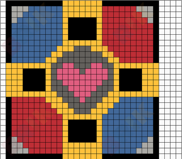 Companion Cube Colorful
