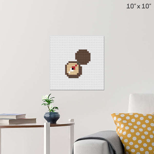 Compass Brick Poster