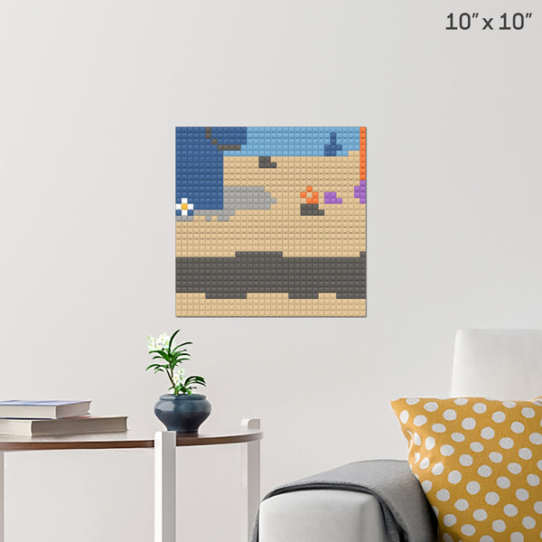 Conch Street 7 Brick Poster