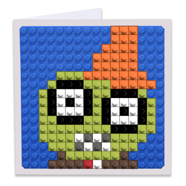 Conehead Zombie Greeting Card
