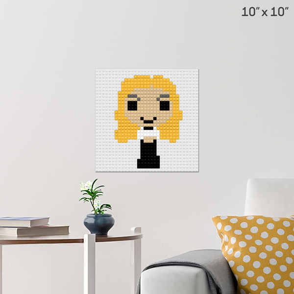 Cordelia Foxx Brick Poster