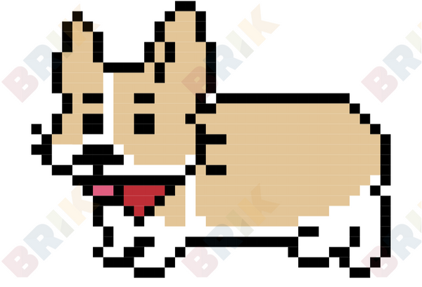 Corgi Pixel Art