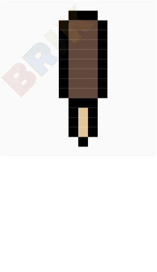 Corn Dog Pixel Art