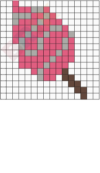 Cotton Candy Pixel Art