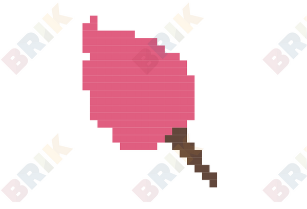 Cotton Candy Pixel Art