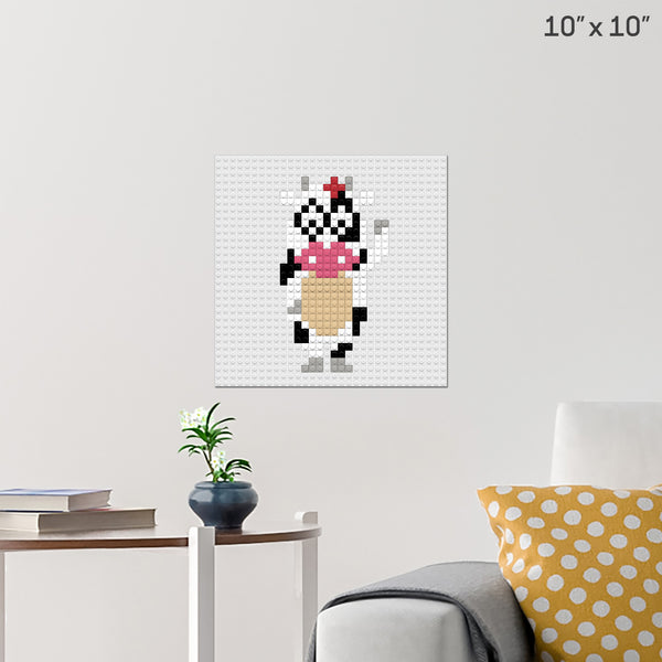 Cow Appreciation Day Brick Poster