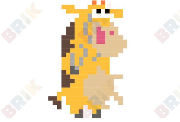 Cow Pixel Art
