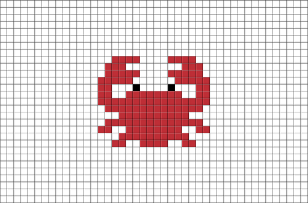 Crab Pixel Art