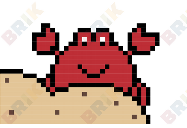 Crab Pixel Art