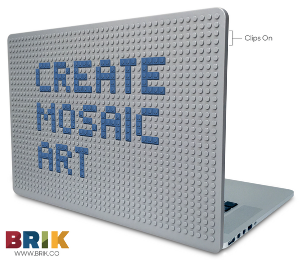 CREATE MOSAIC ART LETTERS Laptop Case