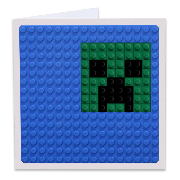 creeper Greeting Card