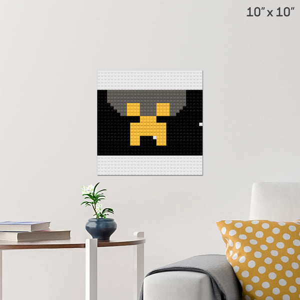 creeper Brick Poster