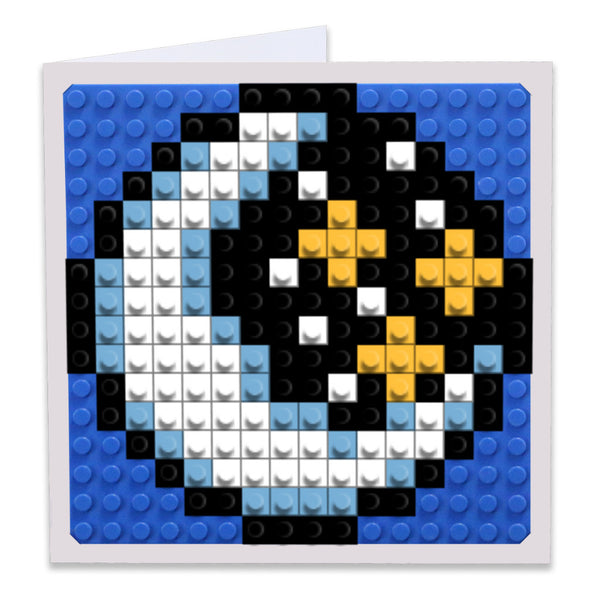 crescent moon night Greeting Card