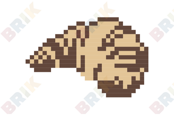 Croissant Pixel Art