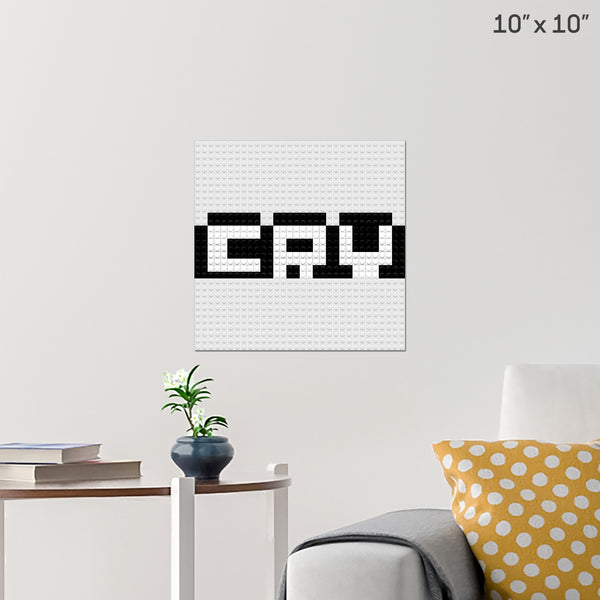 cruy Brick Poster