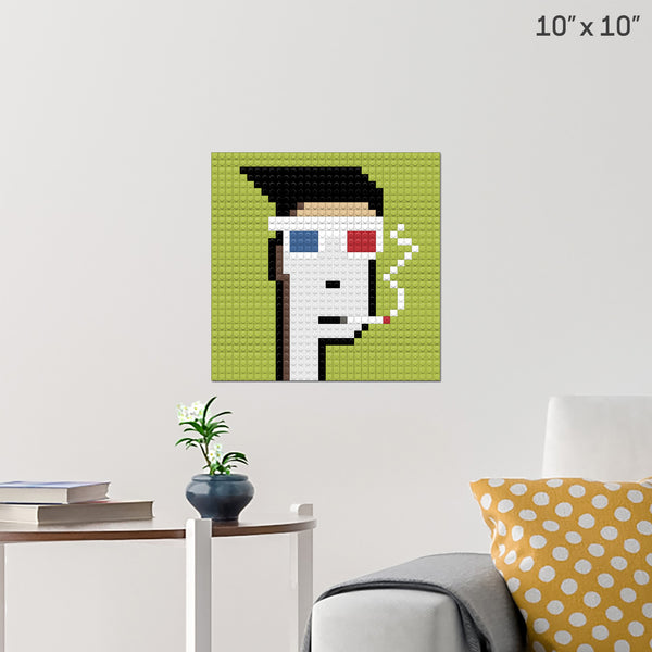 Crypto Punk #005 Brick Poster