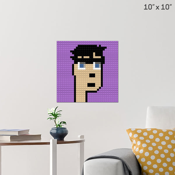 CRYPTO PUNK #006 Brick Poster
