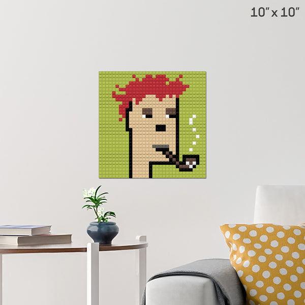 CRYPTO PUNK #010 Brick Poster
