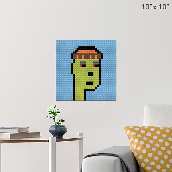 CRYPTO PUNK #011 Brick Poster