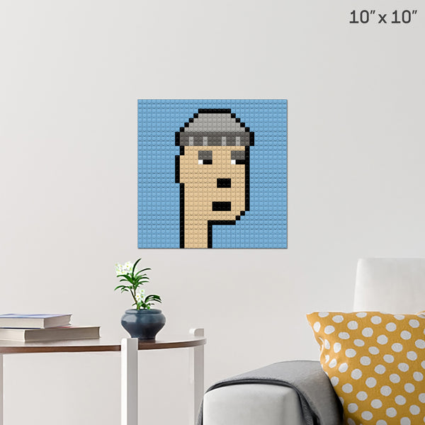 CRYPTO PUNK #012 Brick Poster