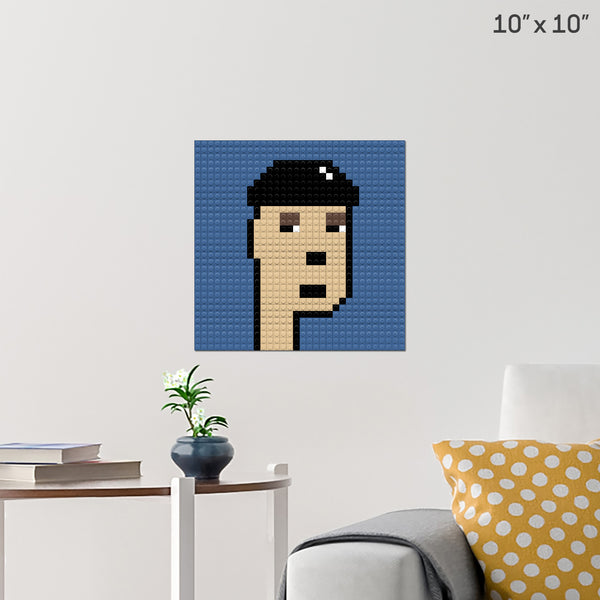 CRYPTO PUNK #013 Brick Poster