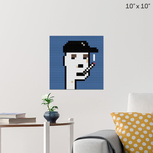 CRYPTO PUNK #014 Brick Poster