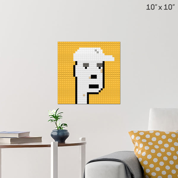 CRYPTO PUNK #015 Brick Poster