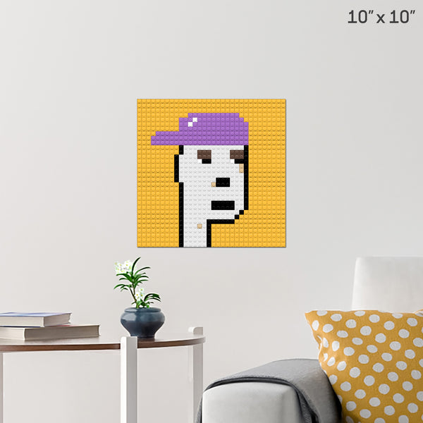 CRYPTO PUNK #016 Brick Poster