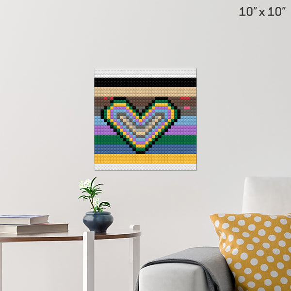 CUORE Alessandro Brick Poster