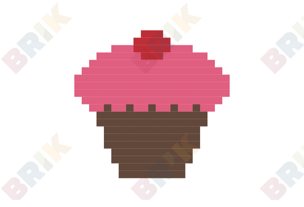 Cupcake Pixel Art