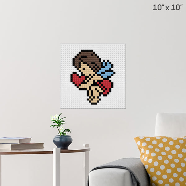 Cupid Brick Poster