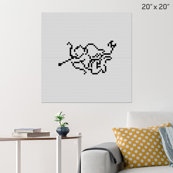 Cupid Brick Poster