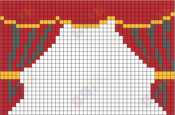 Curtain Pixel Art