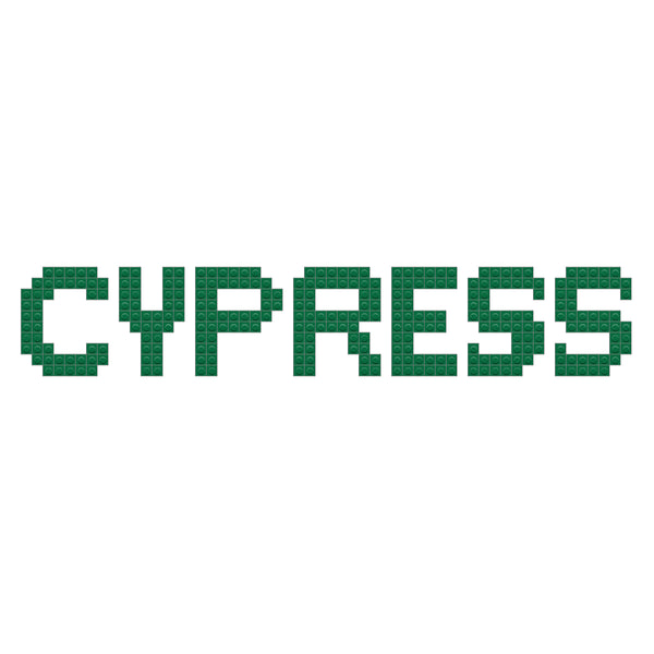 Cypress Name Letters 2 tiles
