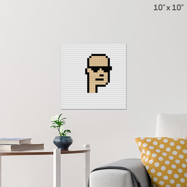 d Brick Poster