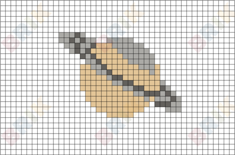 Saturn Pixel Art
