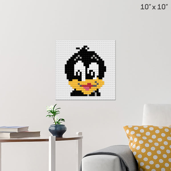 Daffy Duck Brick Poster