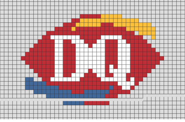 Dairy Queen Pixel Art