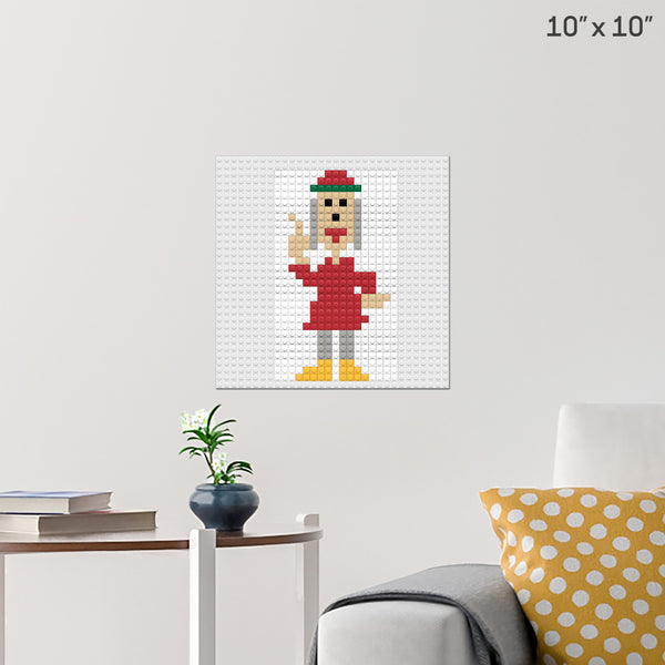 dante Brick Poster