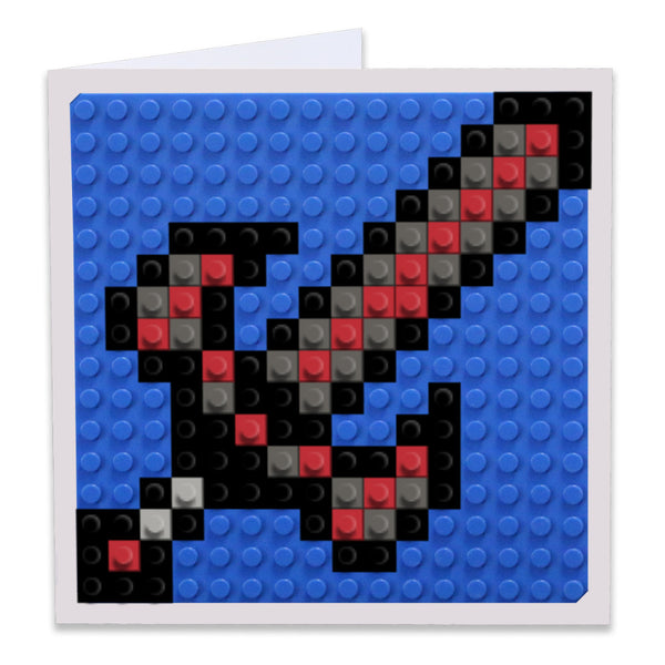 Dark  Sword Greeting Card