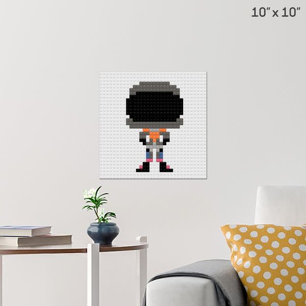 Dark Vanguard Brick Poster